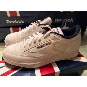 Reebok White Sneakers Club C Classic Men Size 7